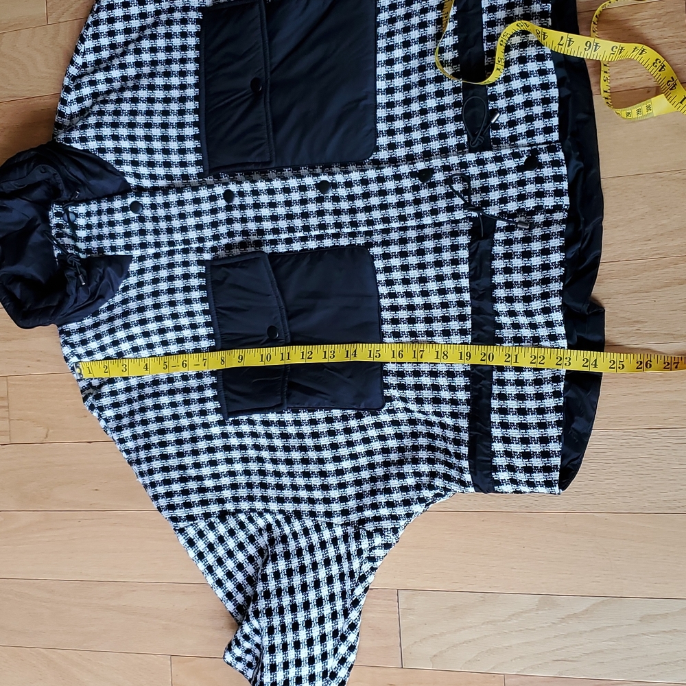 Zara Contrasting Tweed Jacket - Picture 16 of 16